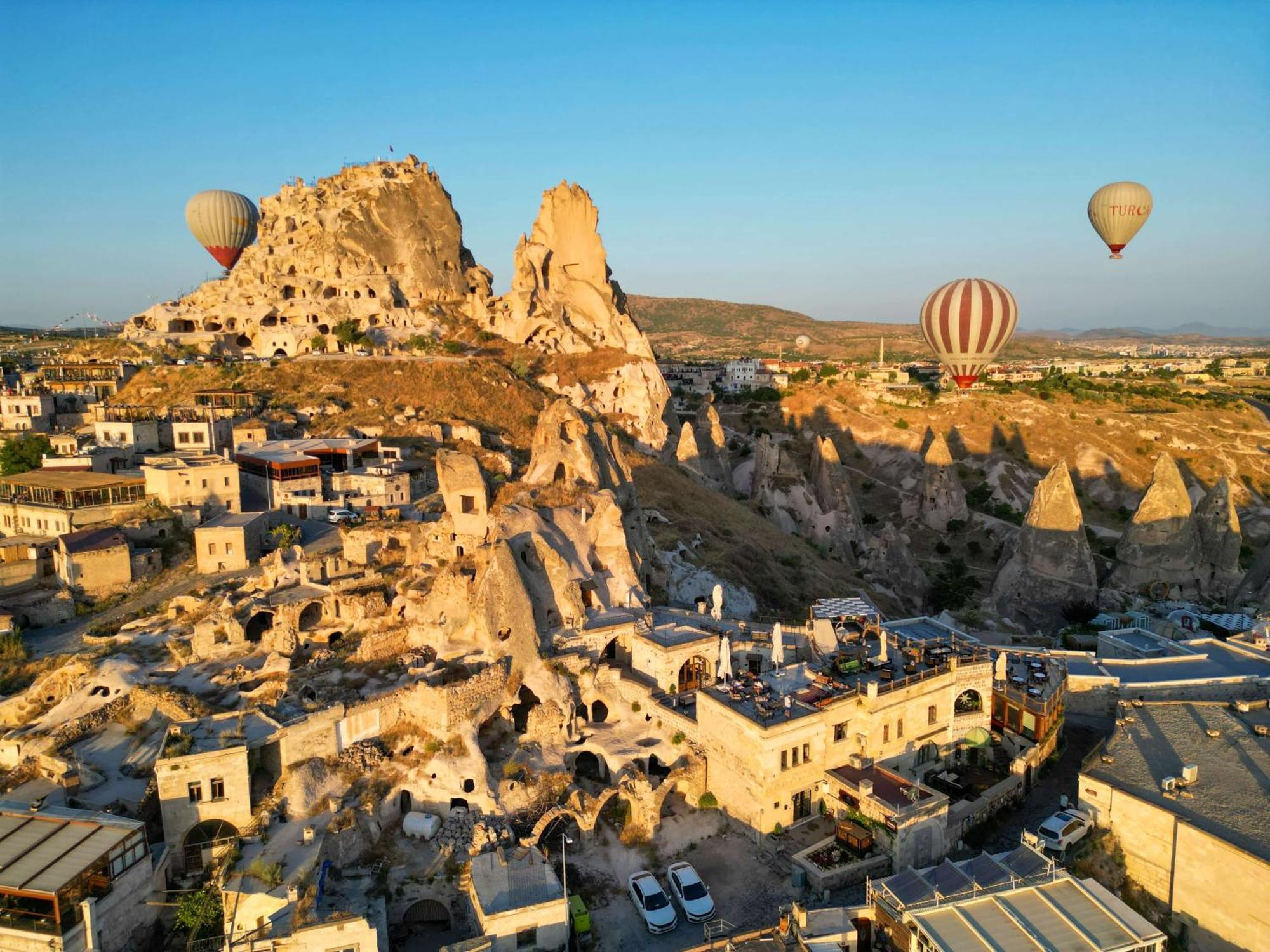 Hotel Ages In Cappadocia Üçhisar Esterno foto